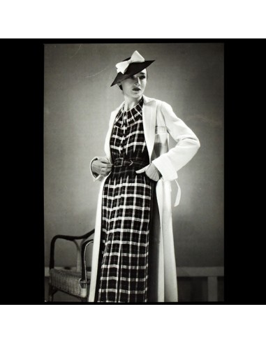 Robe de Lucien Lelong, photographie d'époque du studio Deutsch (circa 1935) 2024