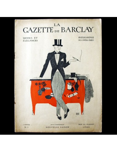 Gazette de Barclay, modes et élégances, n°3, 1925 de la marque