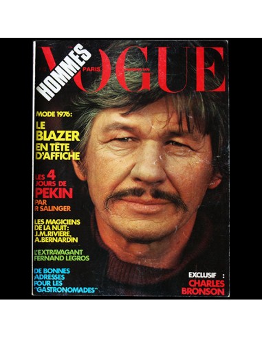 Vogue Hommes (Printemps 1976) livraison gratuite