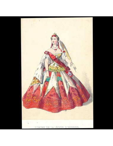 Costumes pour Bals Masqués par Charles Vernier d'après Pichat (1860) rembourrage situé sous