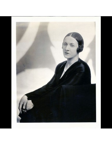 Helen Dryden, illustratrice pour Vogue, portrait photographique (1928) pas cher chine