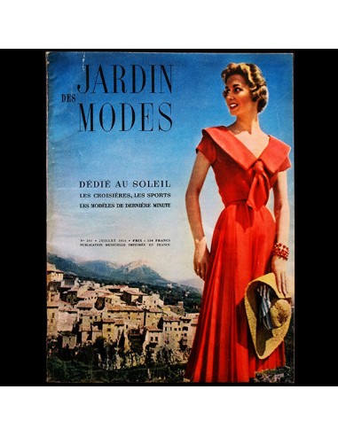 Le Jardin des modes, hommage à Lucien Vogel (juillet 1954) une grave pollution 