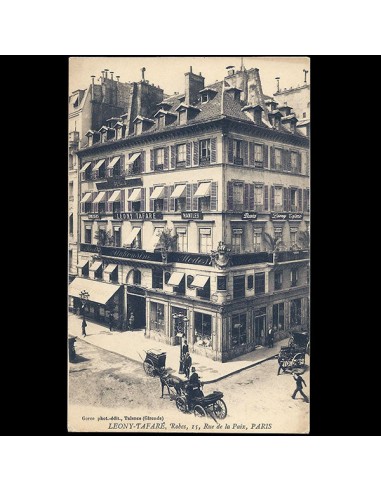 Les maisons Leony Tafaré, Alphonsine et Guerlain, 15 rue de la Paix à Paris (circa 1910) Par le système avancé 