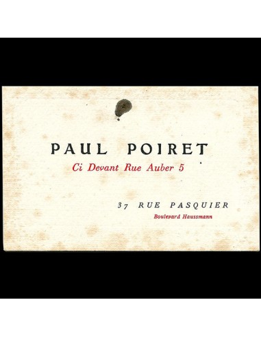 Paul Poiret : Les costumes de l’été 1906 Vous souhaitez 