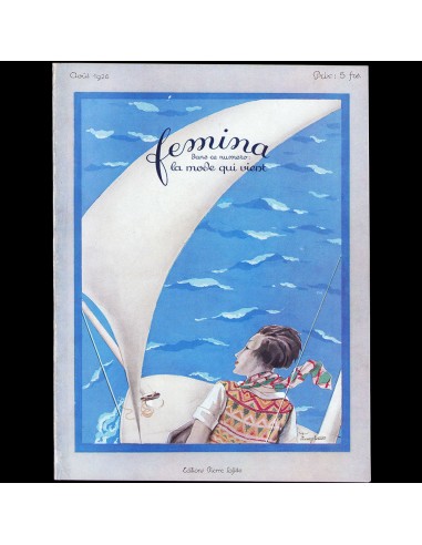 Fémina (août 1926), couverture de Zinoview commande en ligne