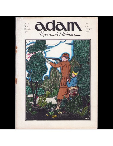 Adam, la revue de l'homme (novembre 1926) 2 - 3 jours ouvrés.