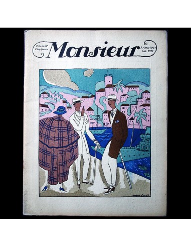 Monsieur, Revue des élégances, n34 (1922, octobre) prix