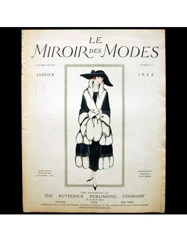 Le Miroir des Modes (janvier 1922) commande en ligne