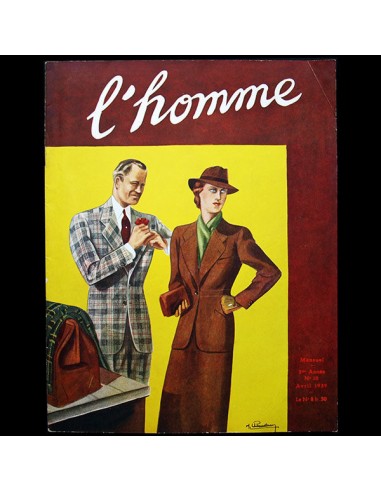 L'homme, n°10 (avril 1939) de pas cher