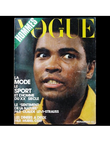 Vogue Hommes (Eté 1976) la colonne vertébrale