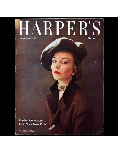 Harper's Bazaar (1951, septembre), édition anglaise la colonne vertébrale