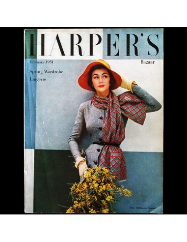 Harper's Bazaar (1951, février), édition anglaise Vous souhaitez 