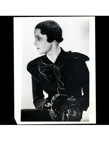 Jean Patou - Robe et cape rouges (1933) prix pour 