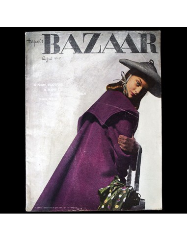 Harper's Bazaar (1947, août), couverture de Louise Dahl-Wolfe shop