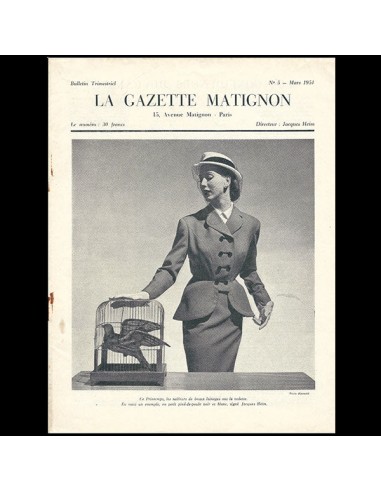 Heim - Gazette Matignon, n°5 (1951, mars), couverture de Maywald store