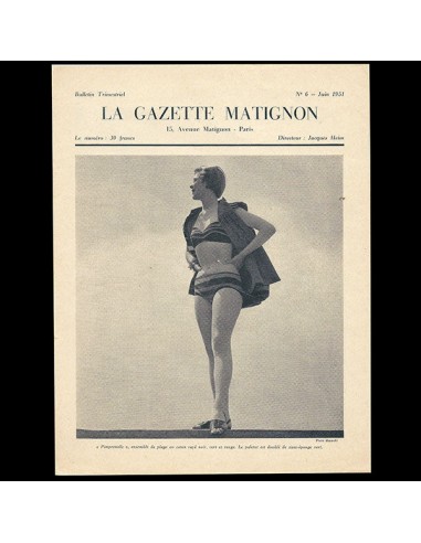 Heim - Gazette Matignon, n°6 (1951, juin), couverture de Maywald français