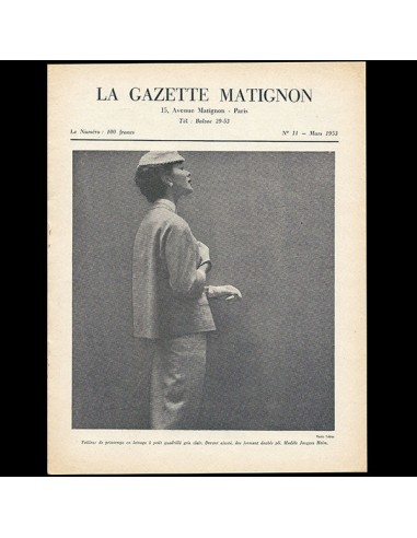 Heim - Gazette Matignon, n°11 (1953, mars), couverture de Tobias acheter