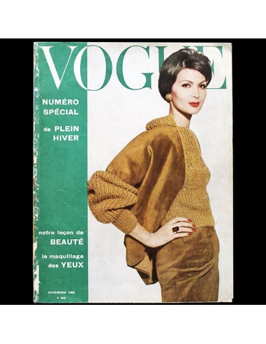 Vogue France (1er novembre 1959), couverture d'Irving Penn Par le système avancé 