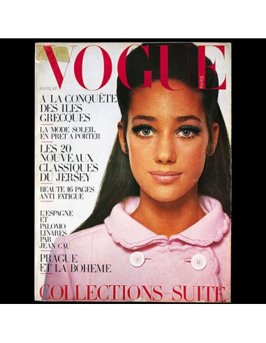 Vogue France (1er avril 1967), couverture de David Bailey france