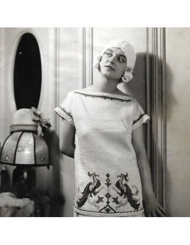 Andrée Viallard - Perruque de bain, photographie de Thérèse Bonney (1924) ouvre sa boutique