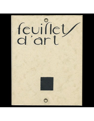 Feuillets d'Art - maquette miniature de présentation de la revue (1919) shop