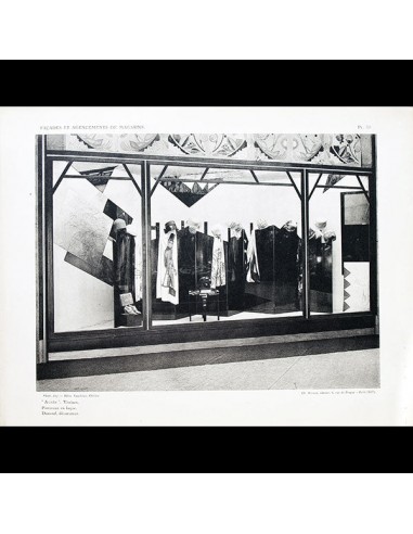 Vitrine de la maison Agnès, panneaux de Dunand, exposition des arts décoratifs (1925) shop