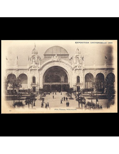 Exposition Universelle de Paris - Palais des Fils, Tissus, Vêtements (1900) en ligne