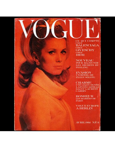 Vogue France (avril 1962), couverture d'Helmut Newton paiement sécurisé