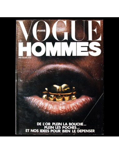 Vogue Hommes (Printemps 1975) Le MVP de beaucoup