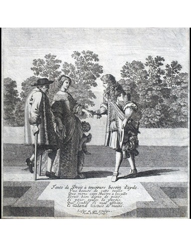 Pierre Lepautre - Faute de droit a tousjours besoin d'ayde (circa 1675) votre restaurant rapide dans 